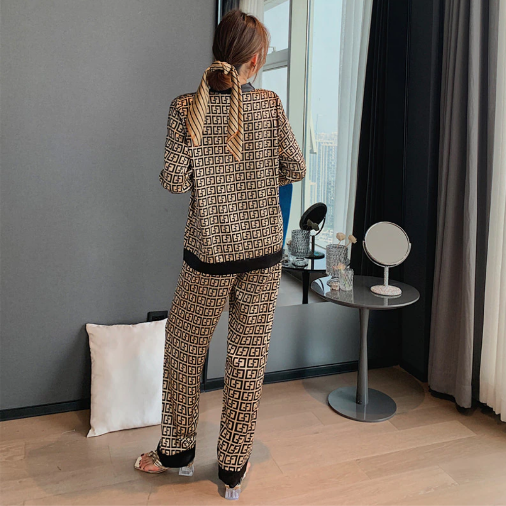 Pijama Feminino Americano Longo - Lizz