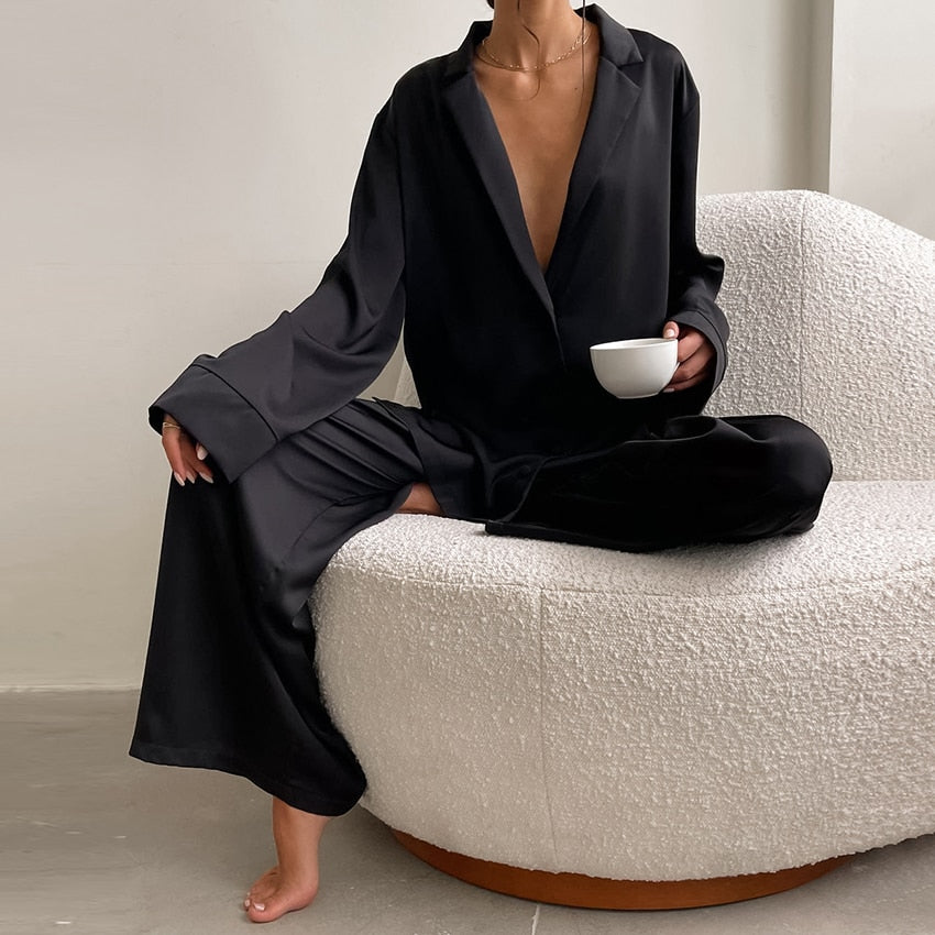 Pijama Feminino Americano Longo - Soft