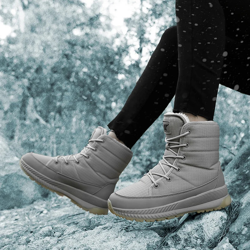 Bota de Inverno Feminina Impermeável