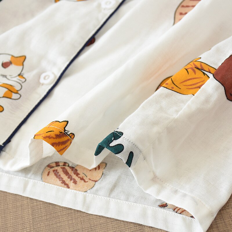 Pijama Feminino Americano Curto - Cats Love