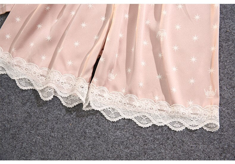 Pijama Feminino Americano Curto - Sun