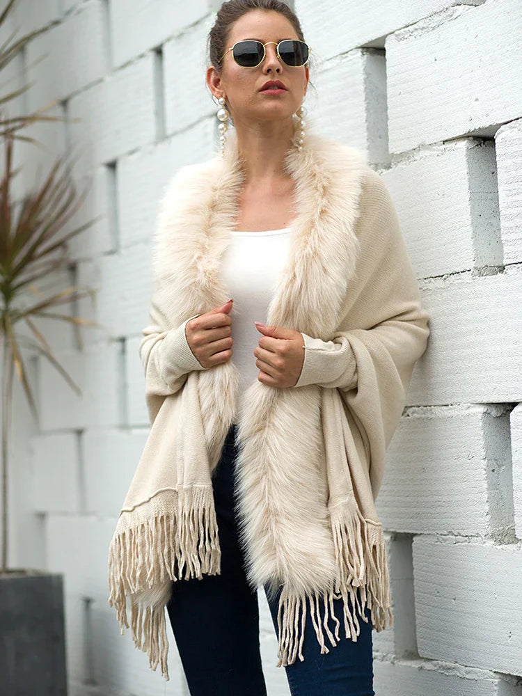 Poncho Feminino de Inverno - Guss