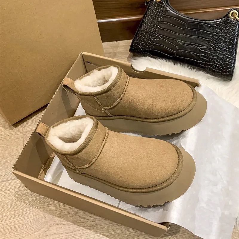 Bota Curta Feminina Para Inverno