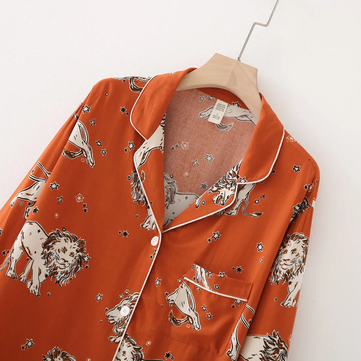 Pijama Feminino Americano Curto - Lion