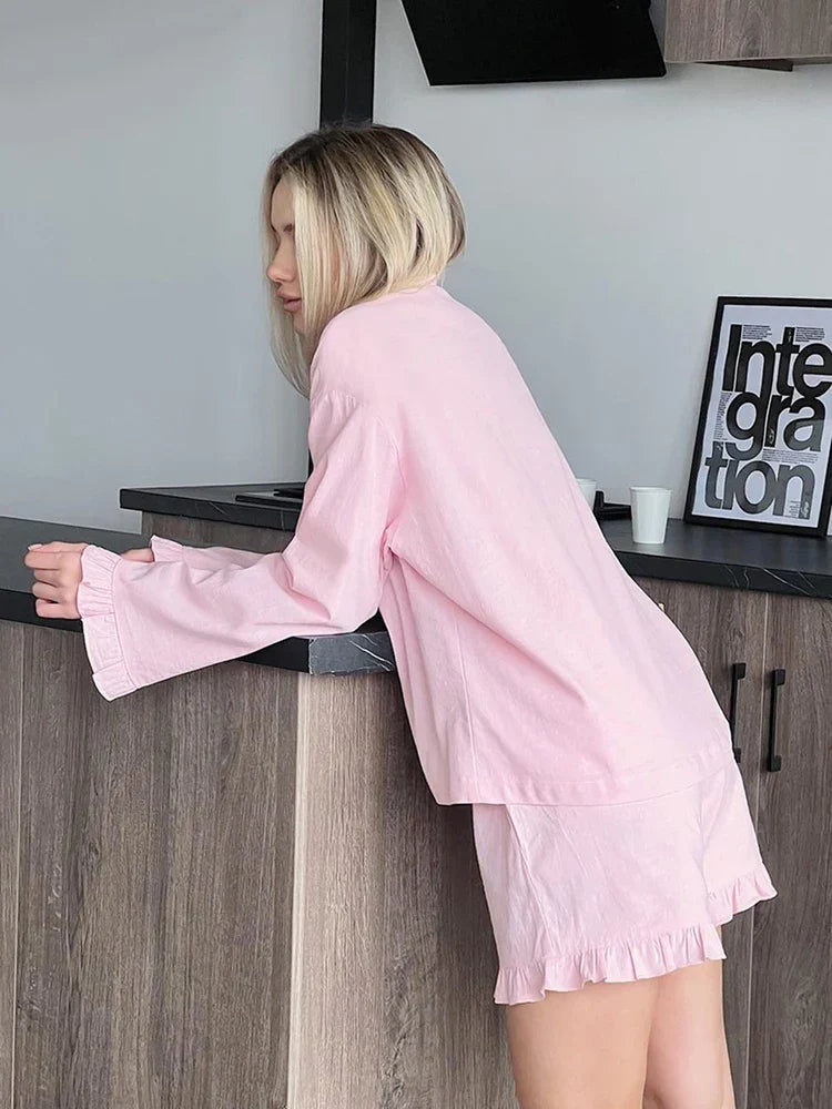 Pijama Feminino Americano Curto - Vloom