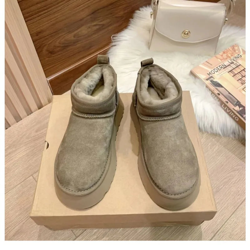 Bota Curta Feminina Para Inverno
