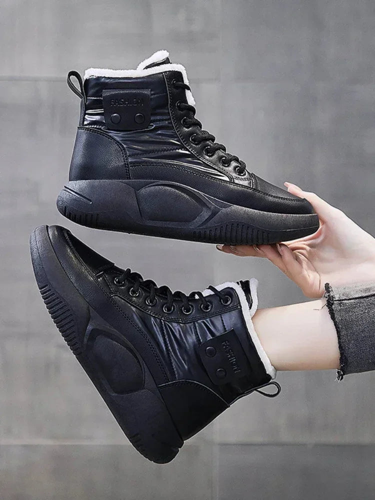 Bota Feminina Confortável Esportiva de Inverno