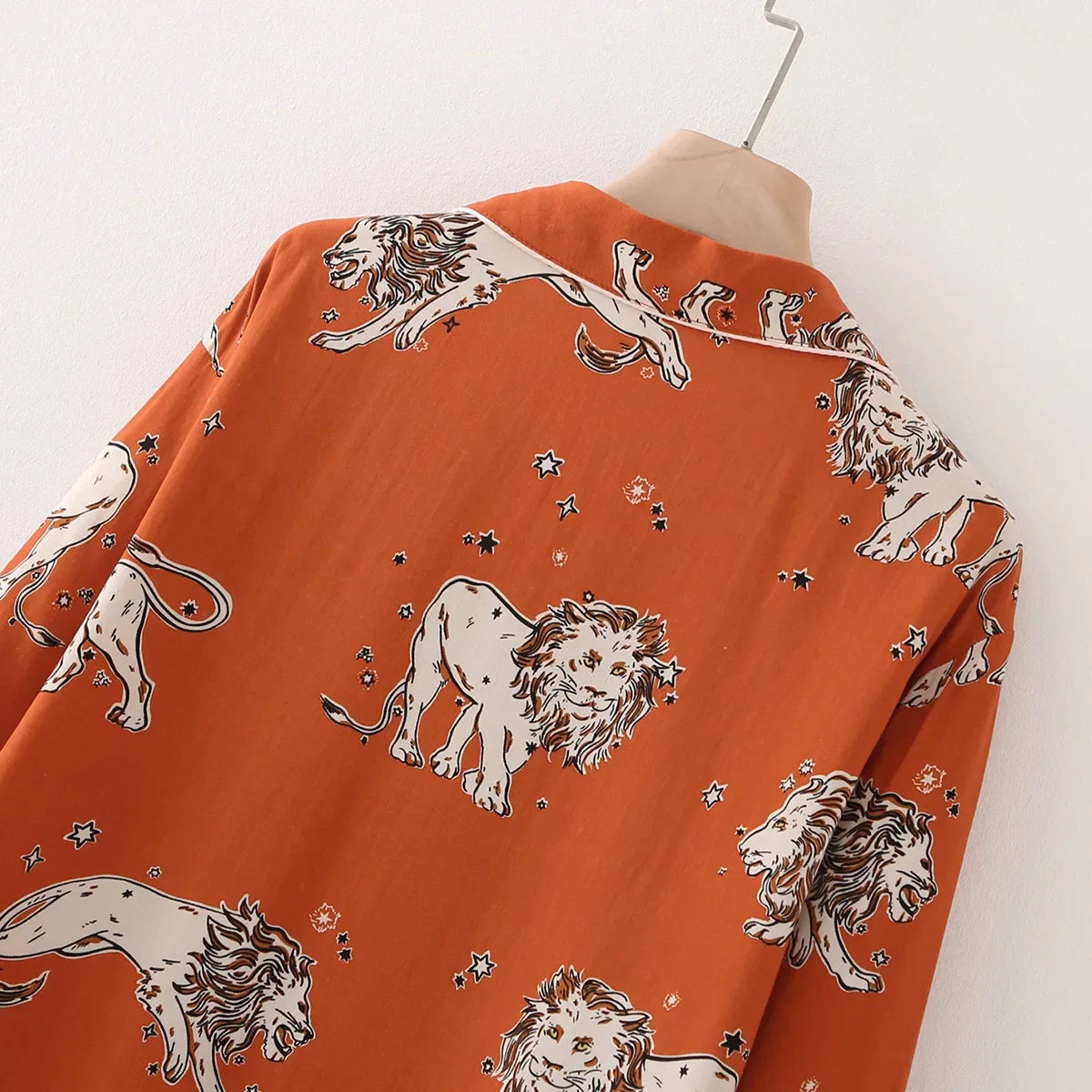 Pijama Feminino Americano Curto - Lion