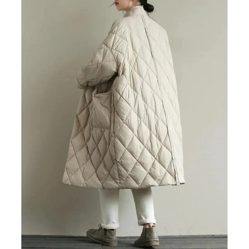 Jaqueta Feminina Longa Parka Vionette