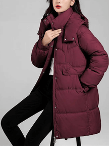 Jaqueta Feminina Parka Alongada Javiera