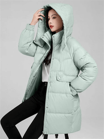 Jaqueta Feminina Parka Alongada Javiera