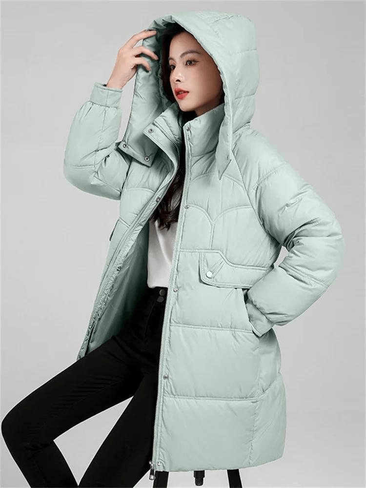 Jaqueta Feminina Parka Alongada Javiera