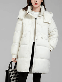 Jaqueta Feminina Parka Alongada Javiera