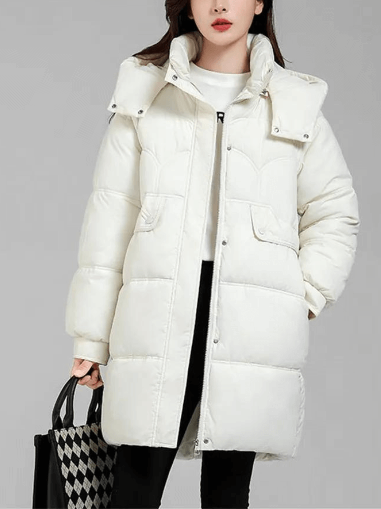 Jaqueta Feminina Parka Alongada Javiera