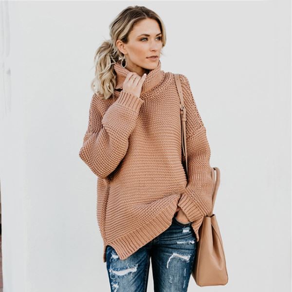 Suéter Feminino Oversized de Tricot