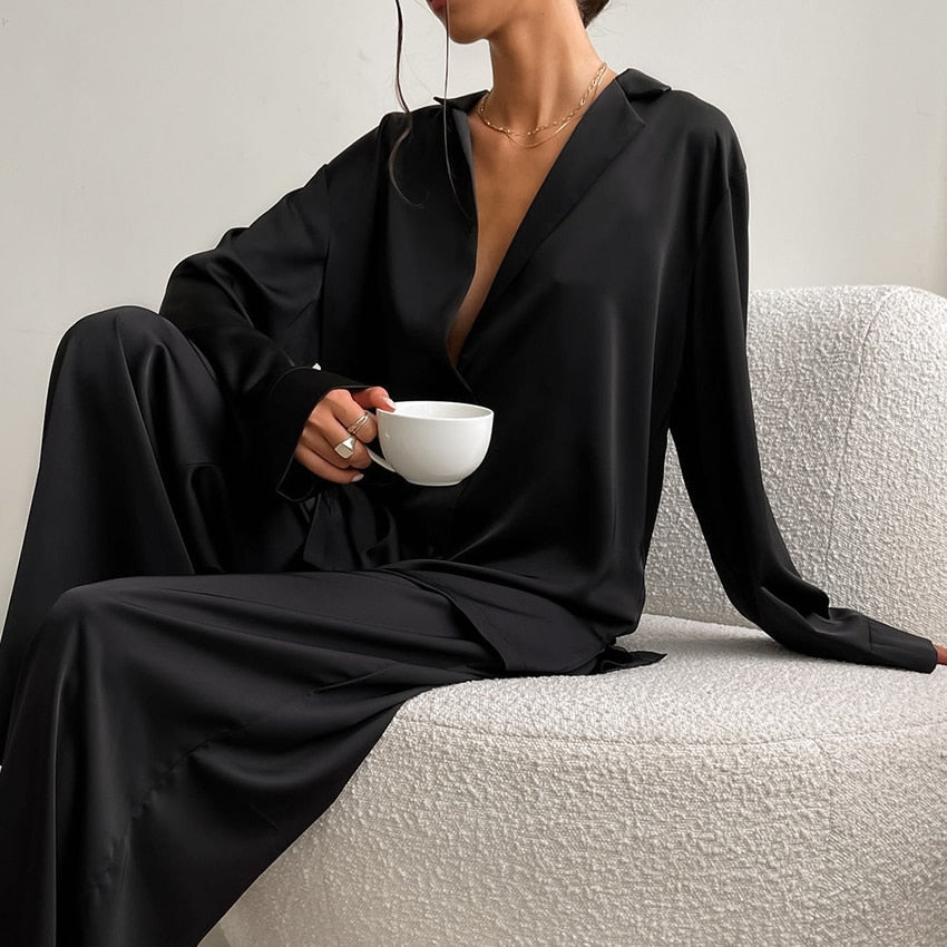 Pijama Feminino Americano Longo - Soft