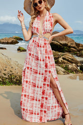 Vestido Lizie com Recortes e Fendas