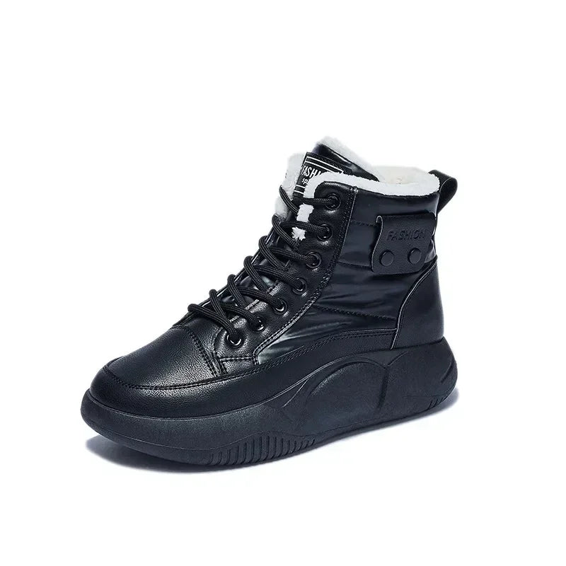 Bota Feminina Confortável Esportiva de Inverno
