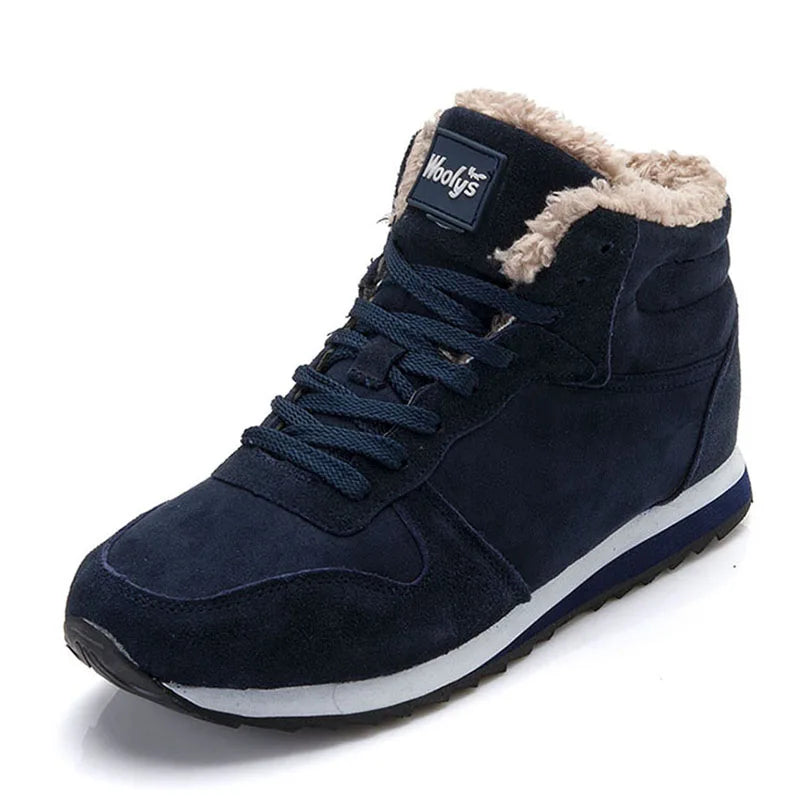 Bota de Inverno Forro de Algodão