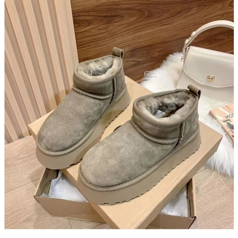 Bota Curta Feminina Para Inverno