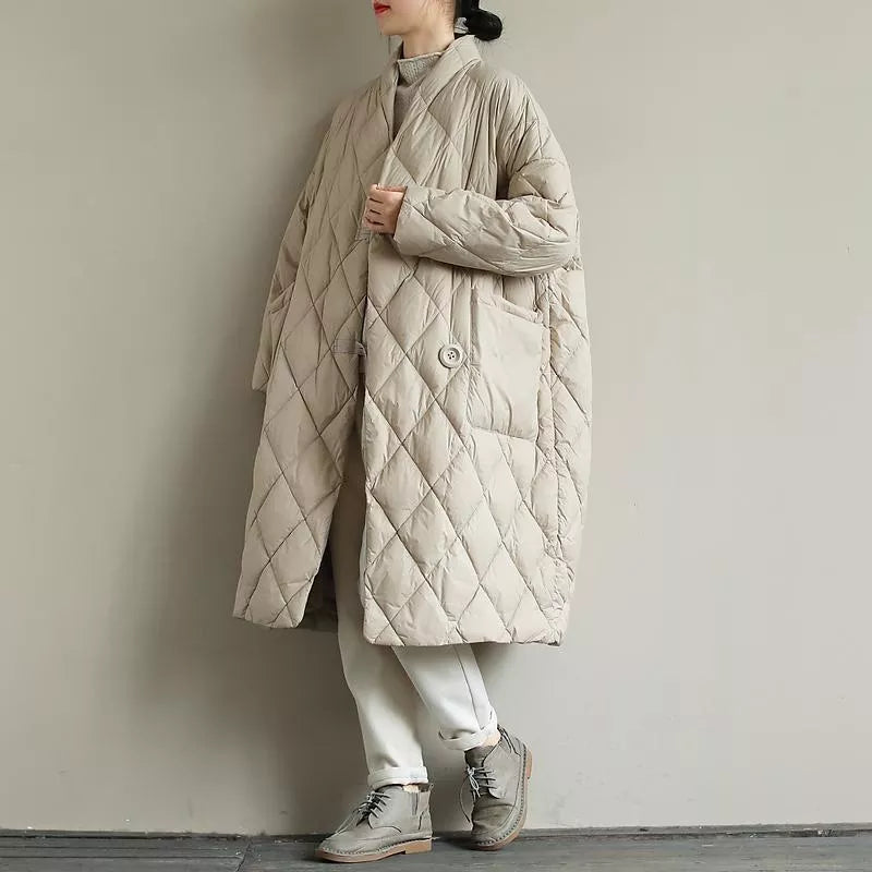 Jaqueta Feminina Longa Parka Vionette