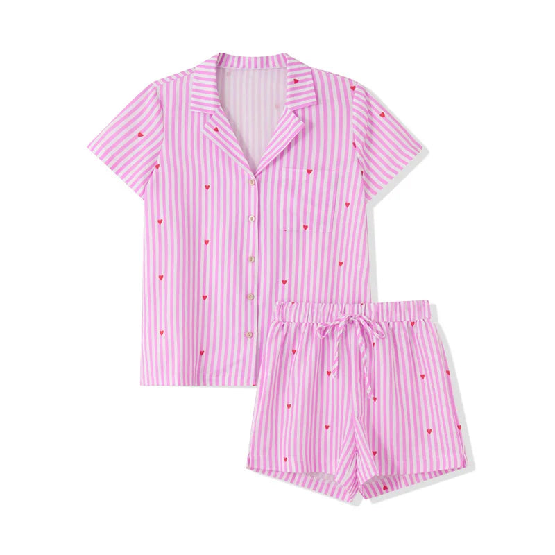 Pijama Feminino Americano Curto - Happy