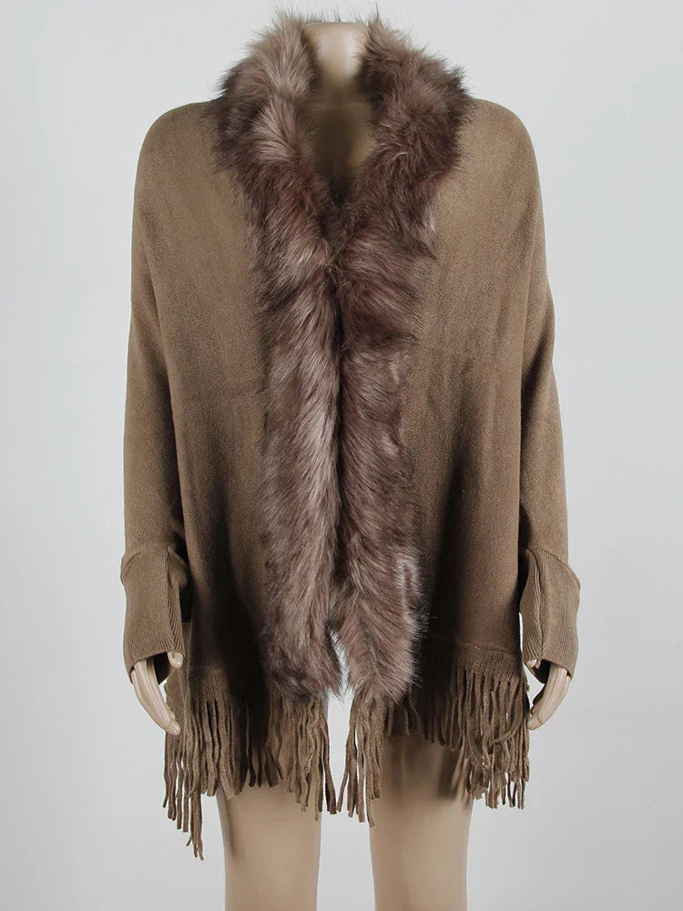 Poncho Feminino de Inverno - Guss