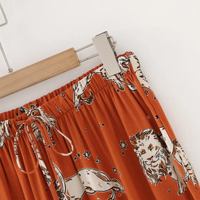 Pijama Feminino Americano Curto - Lion