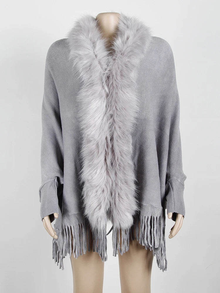 Poncho Feminino de Inverno - Guss