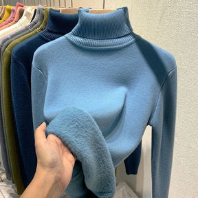 Suéter Térmico Feminino Peluciado