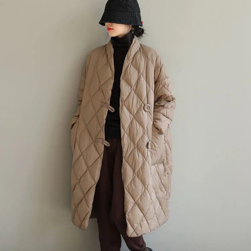 Jaqueta Feminina Longa Parka Vionette