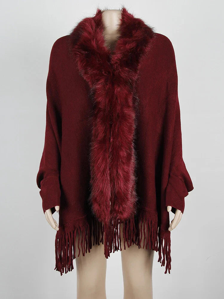 Poncho Feminino de Inverno - Guss