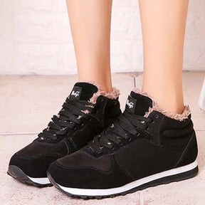 Bota de Inverno Forro de Algodão